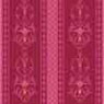 Dollhouse Miniature Wallpaper: Rosewood, Red